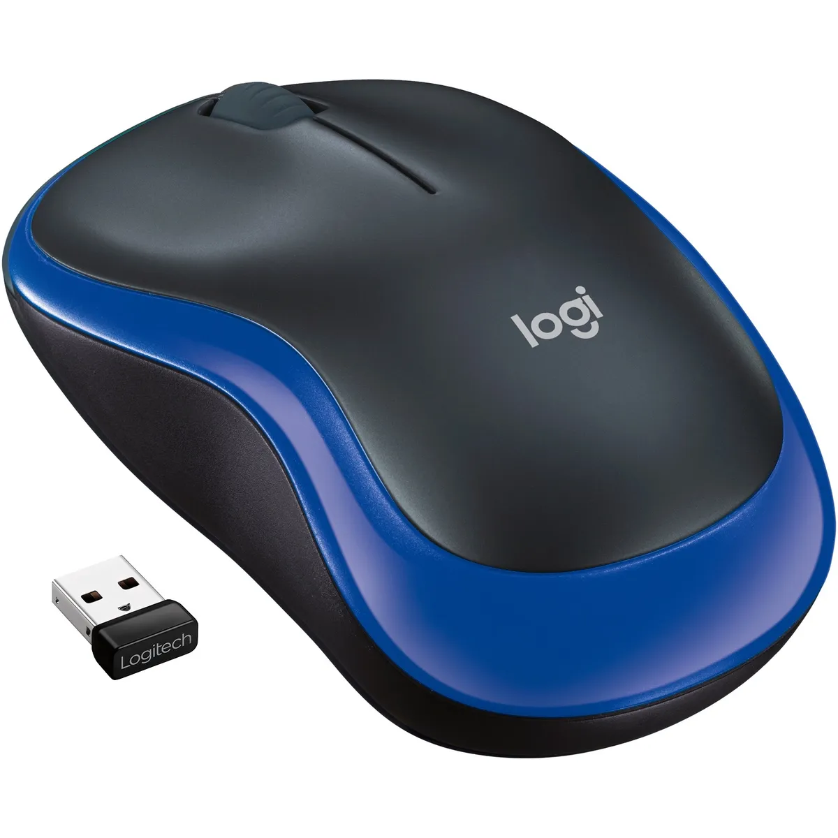 Миша бездротова Logitech M185 Blue (910-002236) - мініатюра 12