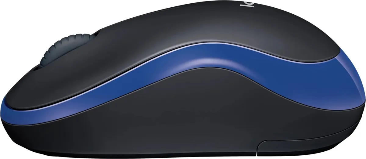 Миша бездротова Logitech M185 Blue (910-002236) - мініатюра 2