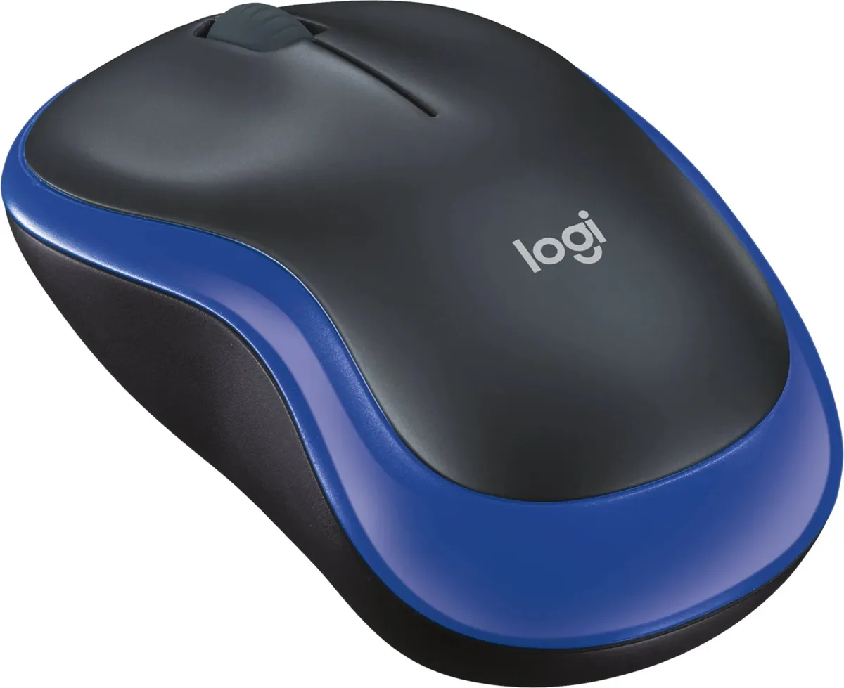 Миша бездротова Logitech M185 Blue (910-002236) - мініатюра 3