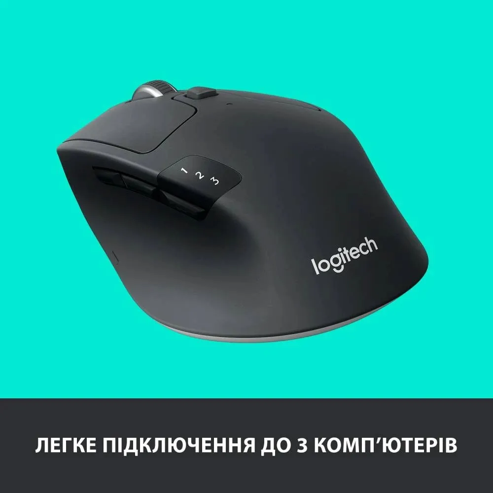 Миша бездротова Logitech M720 Triathlon Black (910-004791) - мініатюра 12