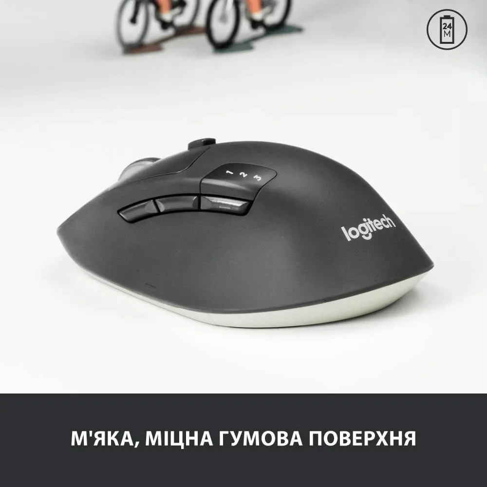 Миша бездротова Logitech M720 Triathlon Black (910-004791) - мініатюра 13