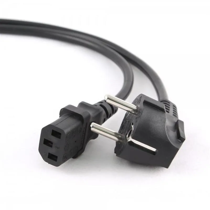 Кабель силовий Cablexpert PC-186-VDE-10M (С13), VDE, чорний, 10 м - зображення 1