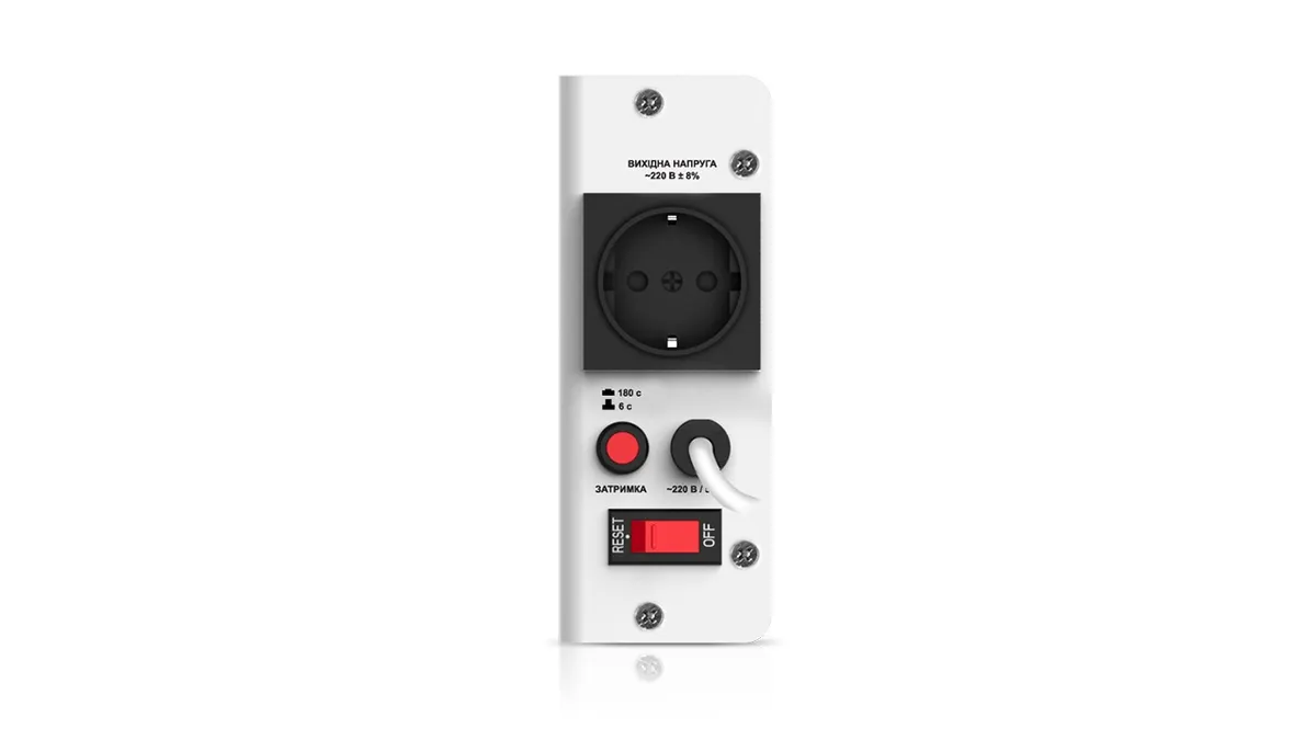 Стабілізатор REAL-EL Stab Slim-1000 White - мініатюра 5
