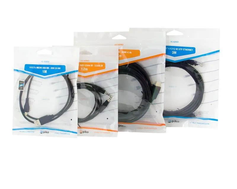 Кабель Piko USB - micro USB V2.0 (M/M), 1 м, Black (1283126474088) - мініатюра 2