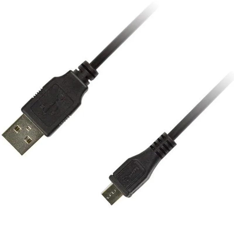 Кабель Piko USB - micro USB V2.0 (M/M), 1 м, Black (1283126474088) - мініатюра 3