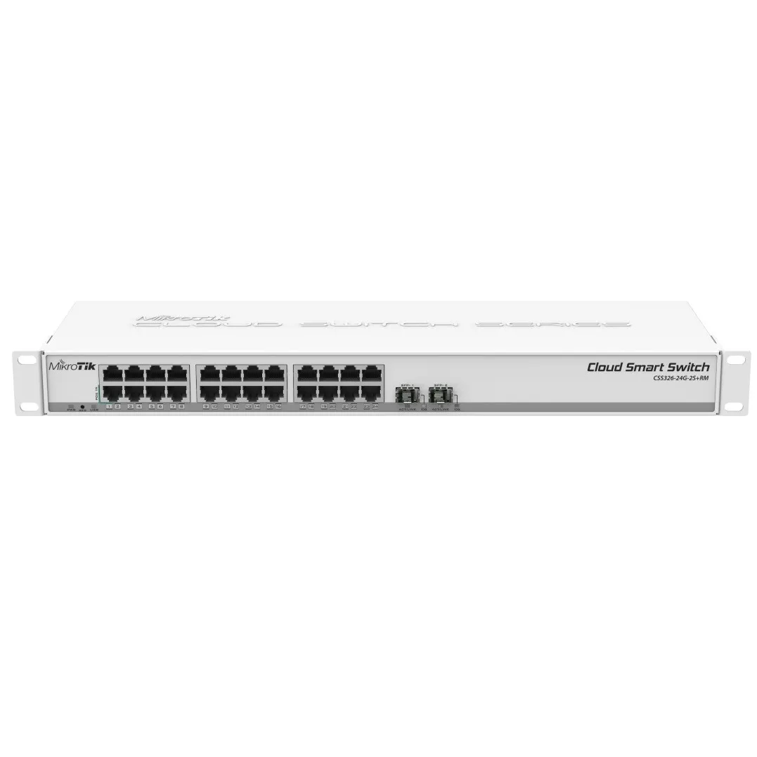 Комутатор MikroTik CSS326-24G-2S+RM - мініатюра 4
