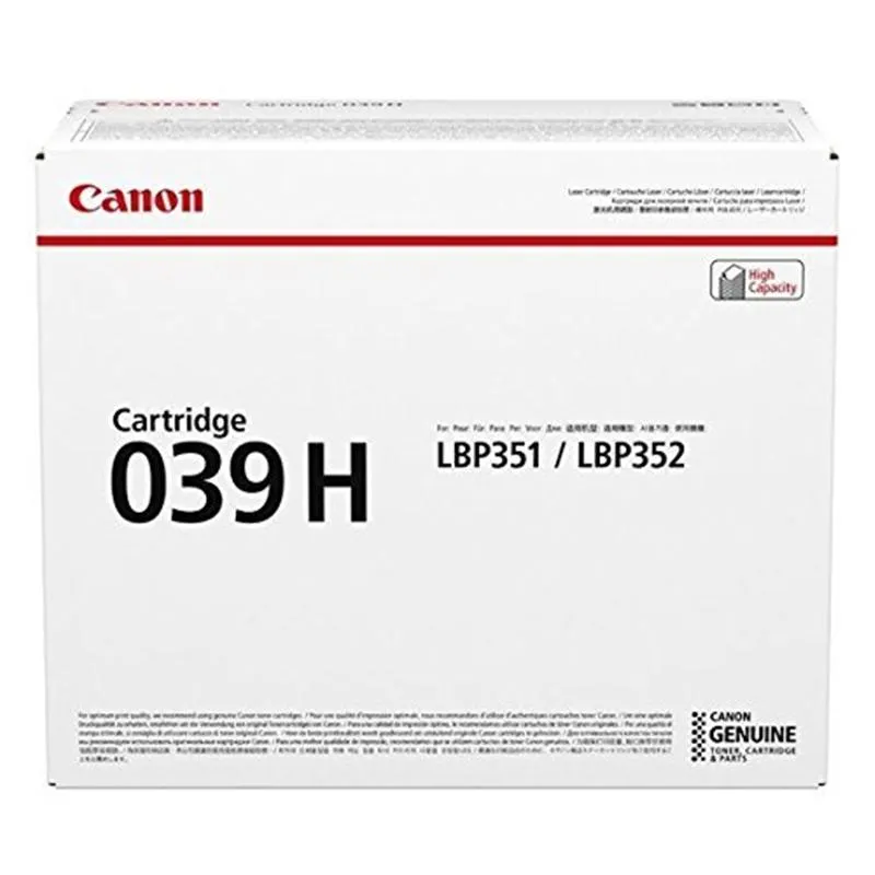 Картридж Canon 039H LBP351/352 Black (0288C001) - зображення 1