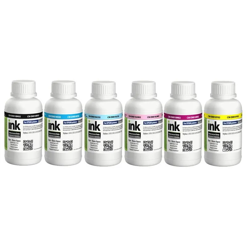 Комплект чорнил ColorWay Epson L800/810/850 BK/С/LC/LM/M/Y (ColorWay-EW810SET02) 6*200г - зображення 1