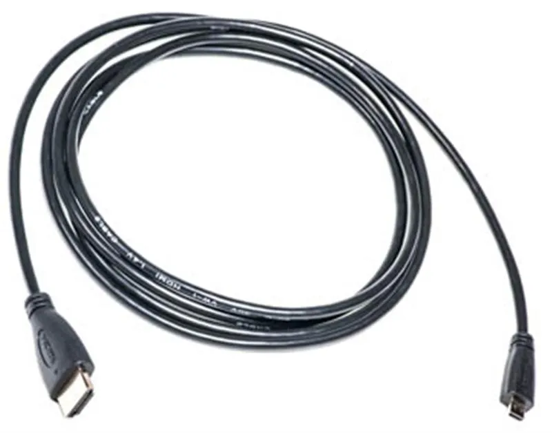 Кабель PowerPlant (KD00AS1242) HDMI-microHDMI v1.3, 2м, Black - зображення 1