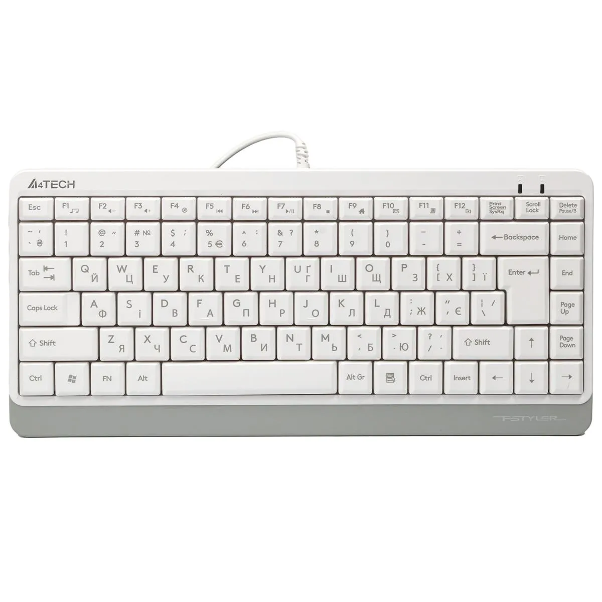 Клавіатура A4Tech FK11 White - зображення 1