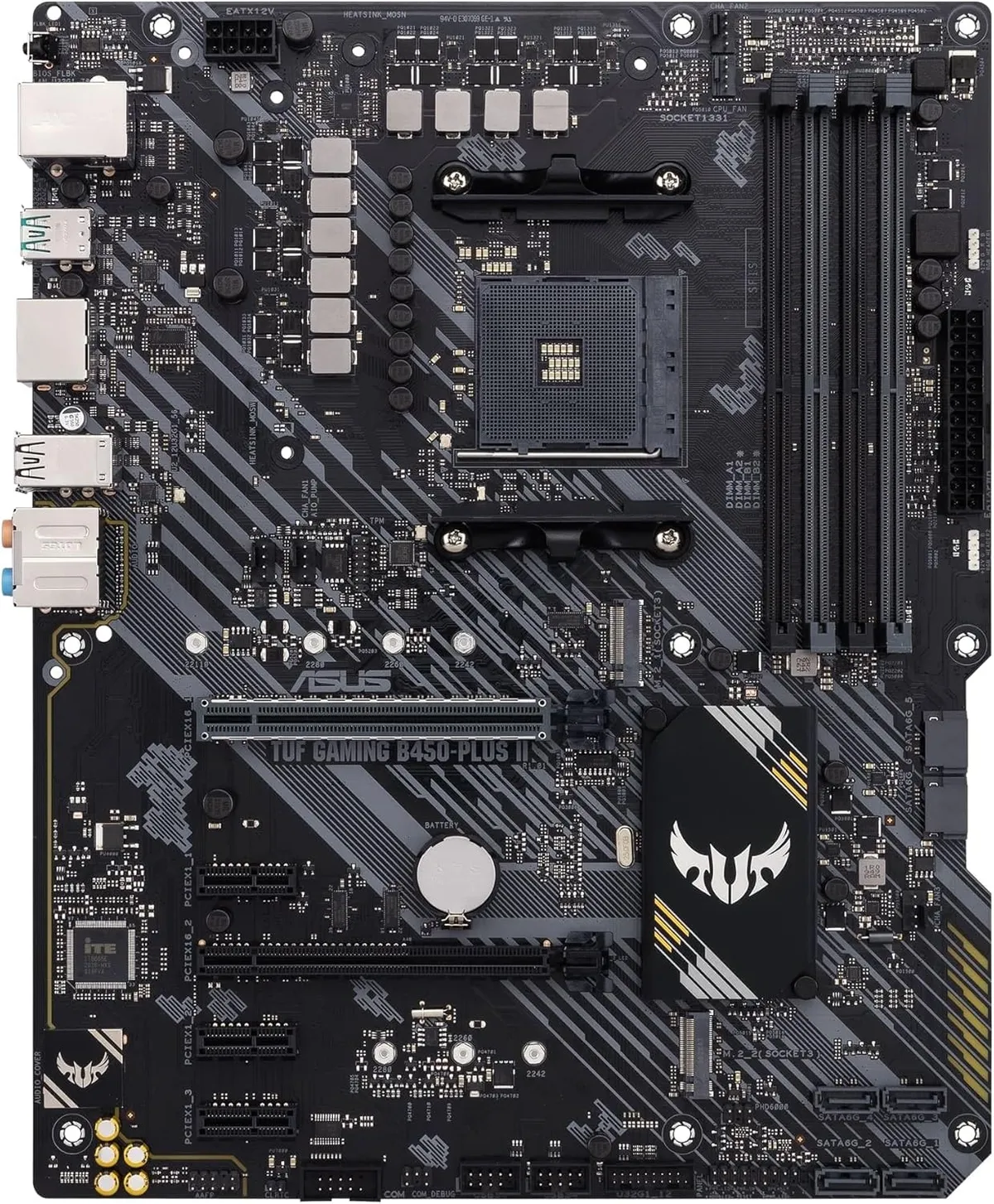 Материнська плата Asus TUF Gaming B450-Plus II Socket AM4 - мініатюра 14