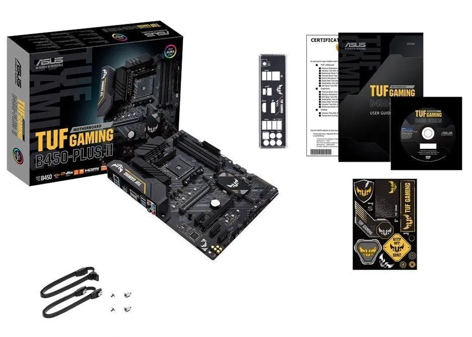 Материнська плата Asus TUF Gaming B450-Plus II Socket AM4 - мініатюра 18