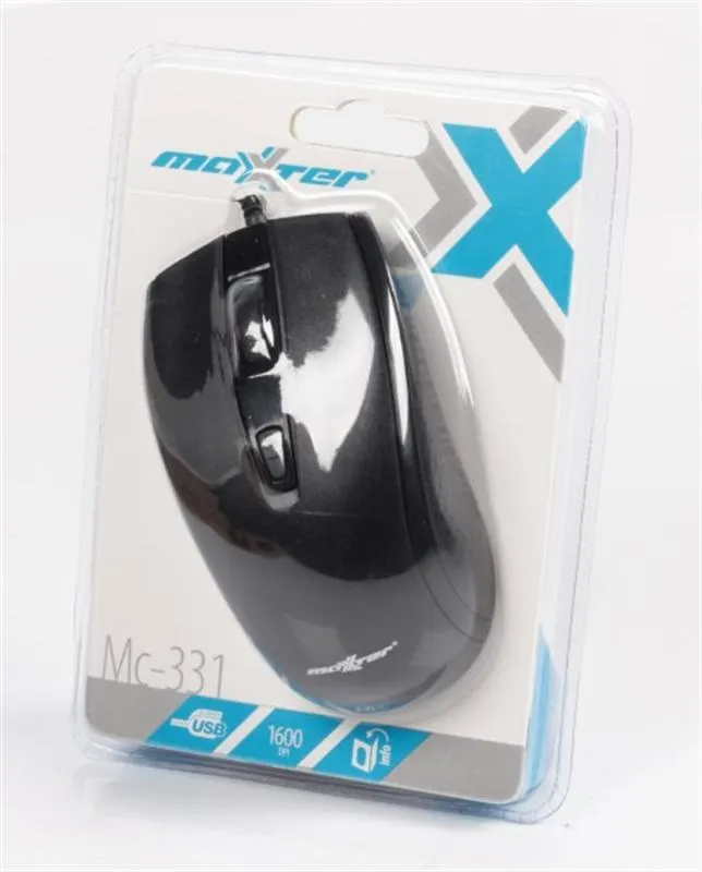 Миша Maxxter Mc-331 Black - мініатюра 4