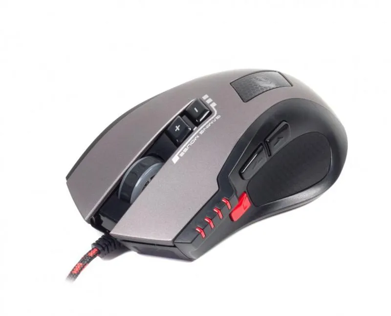 Миша Gembird MUSG-004 Black, Grey USB - зображення 1