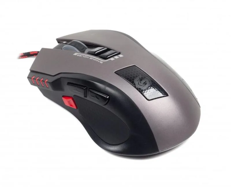 Миша Gembird MUSG-004 Black, Grey USB - мініатюра 3