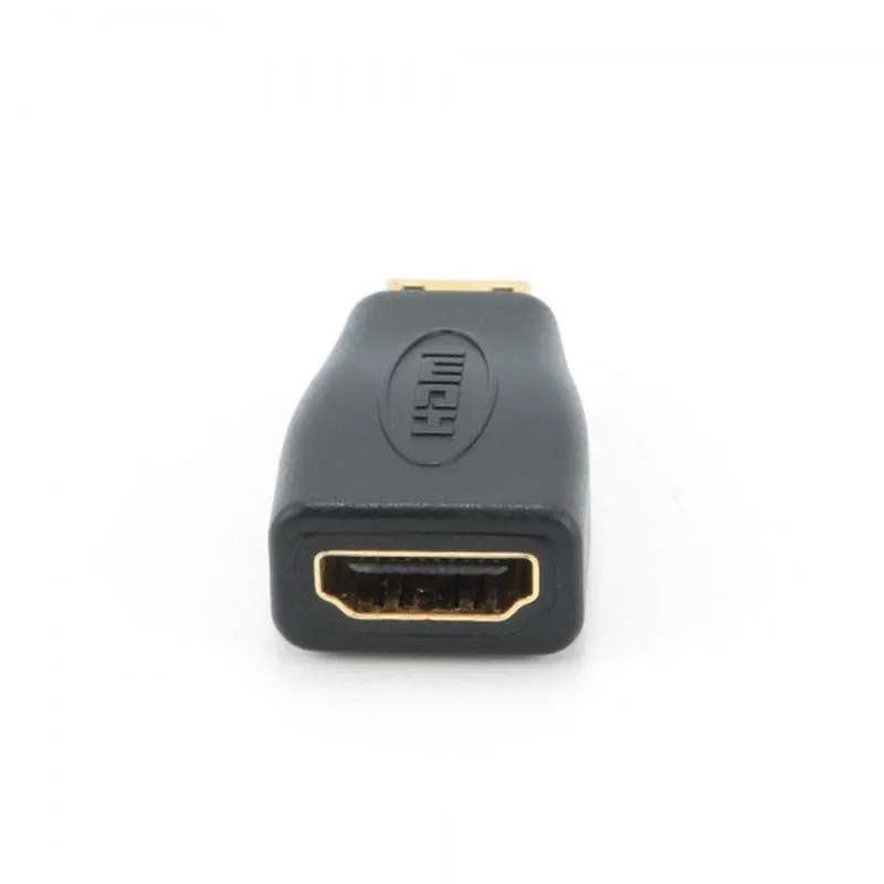 Адаптер Cablexpert HDMI - mini-HDMI (F/M), Black (A-HDMI-FC) - зображення 1