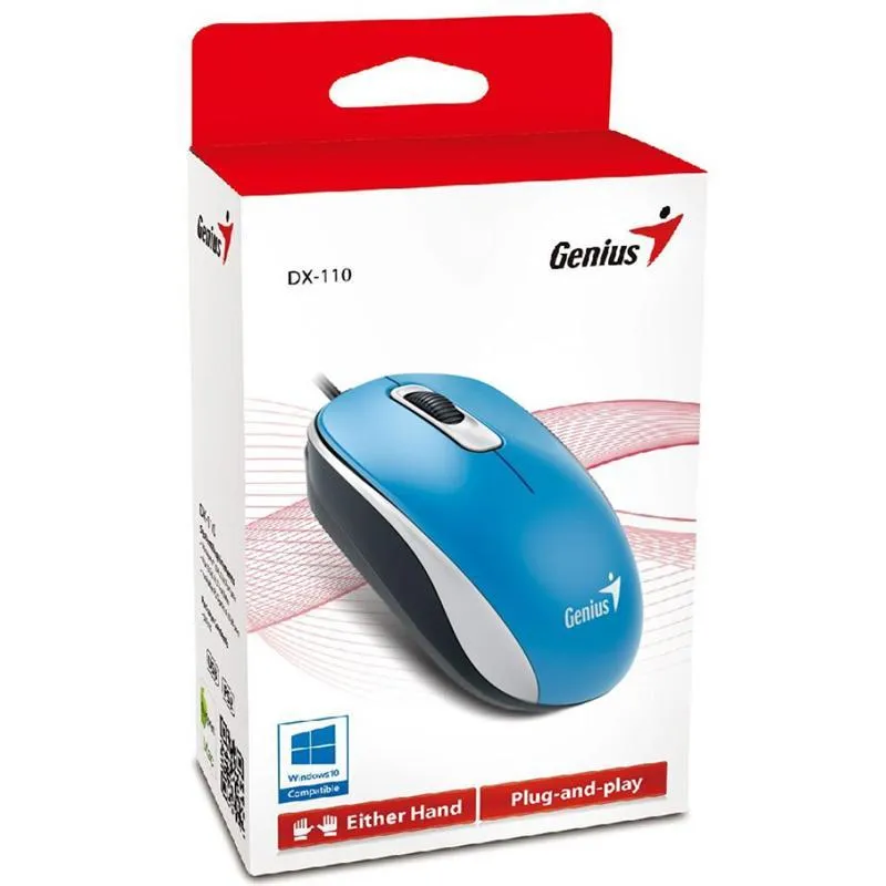 Миша Genius DX-110 Blue (31010116103) - мініатюра 3