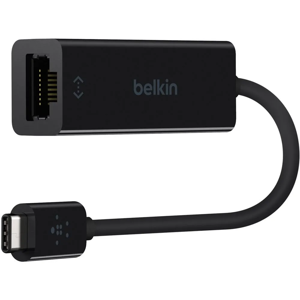 Мережевий адаптер USB-C-RJ-45 Gigabit Ethernet (F2CU040btBLK) - зображення 1