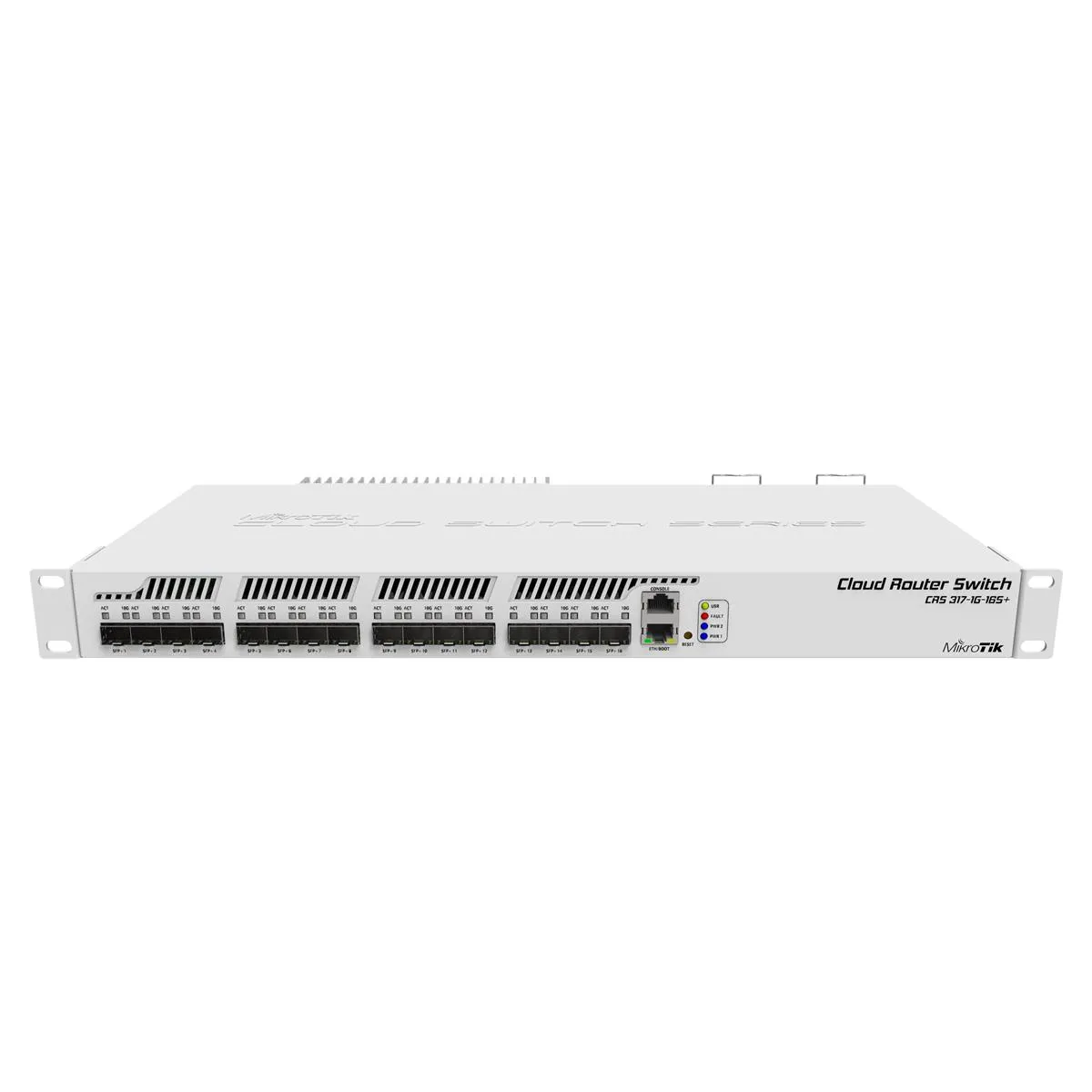 Комутатор MikroTik CRS317-1G-16S+RM - мініатюра 4