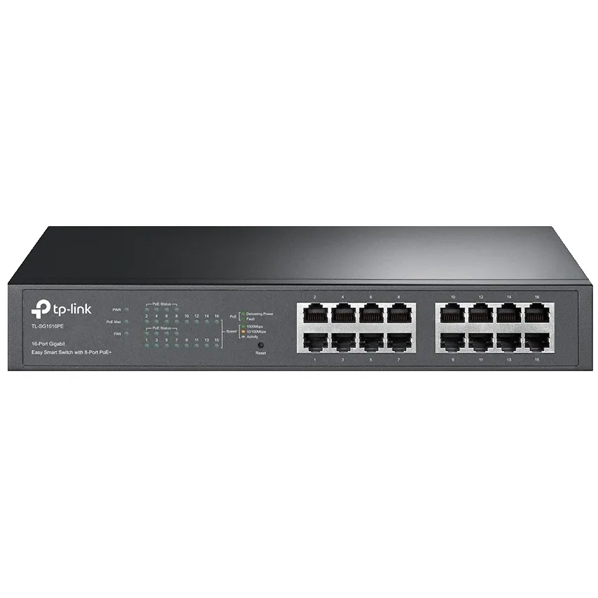Комутатор TP-Link TL-SG1016PE - мініатюра 4
