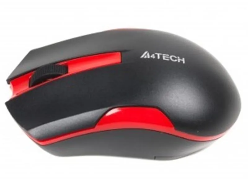 Миша бездротова A4Tech G3-200N Black/Red - мініатюра 2