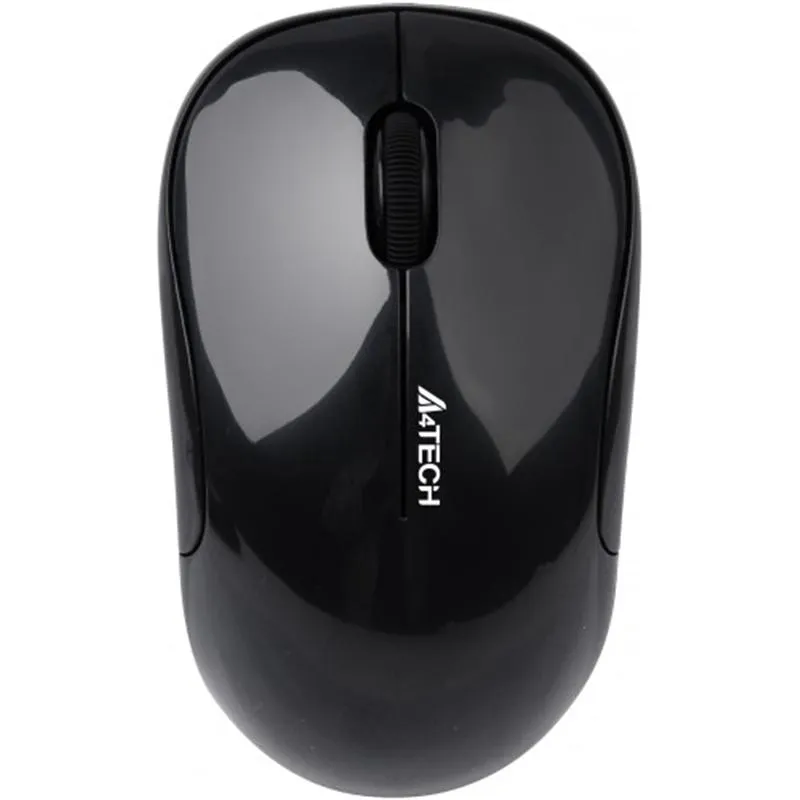 Миша бездротова A4Tech G3-300N Black USB V-Track - зображення 1