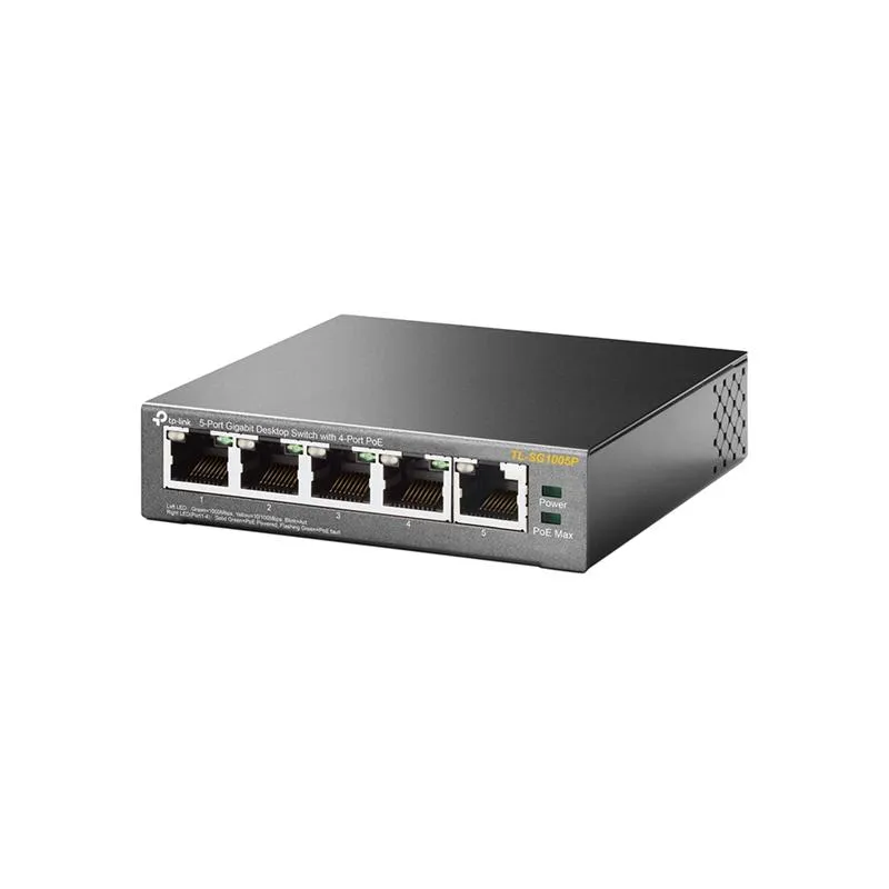 Комутатор TP-Link TL-SG1005P - мініатюра 2