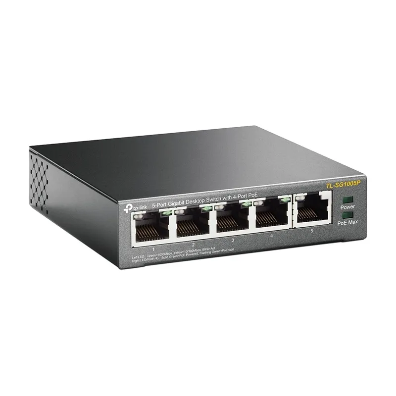Комутатор TP-Link TL-SG1005P - мініатюра 5