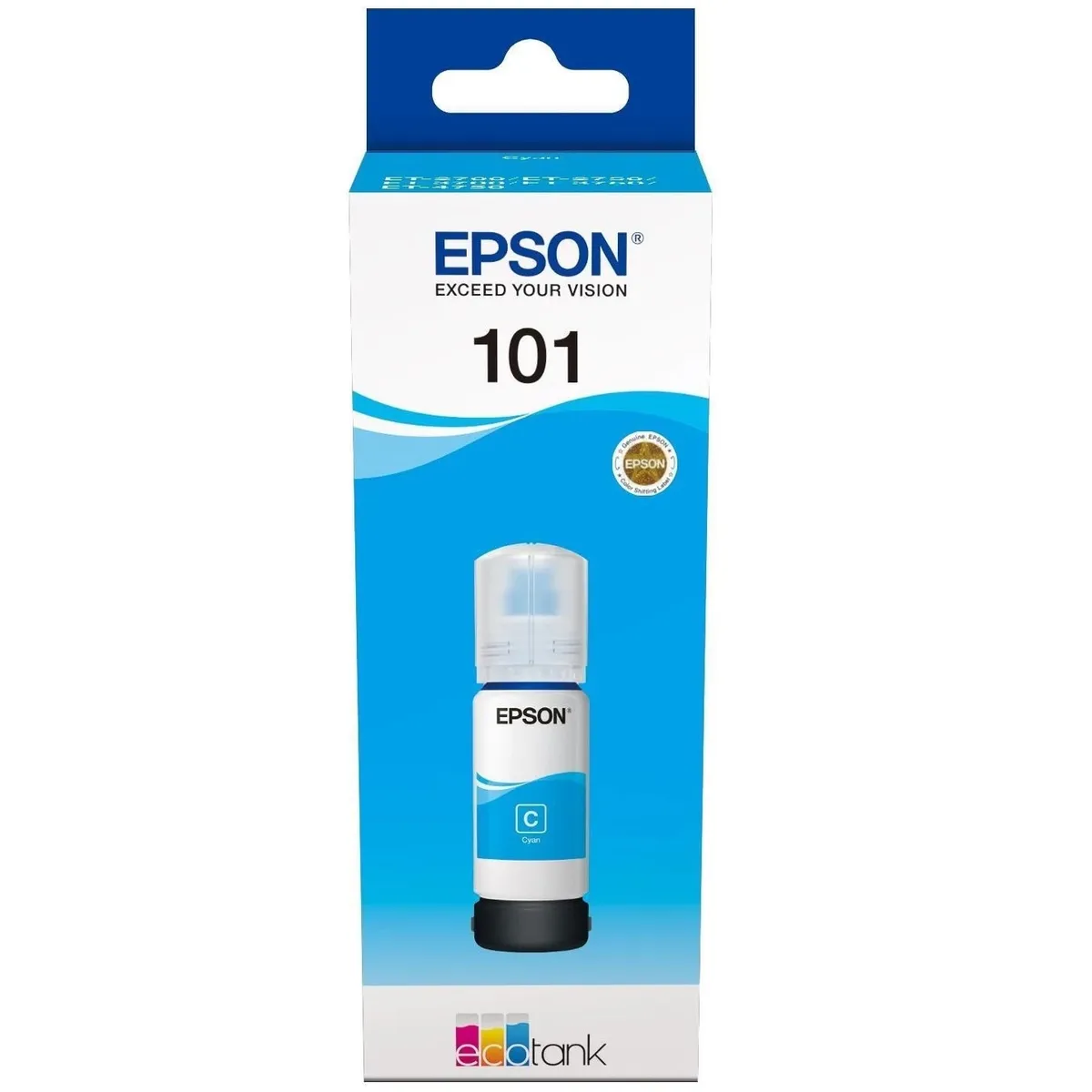 Чорнило Epson (T03V2) L4xxx/L6xxx Cyan (C13T03V24A) - зображення 1