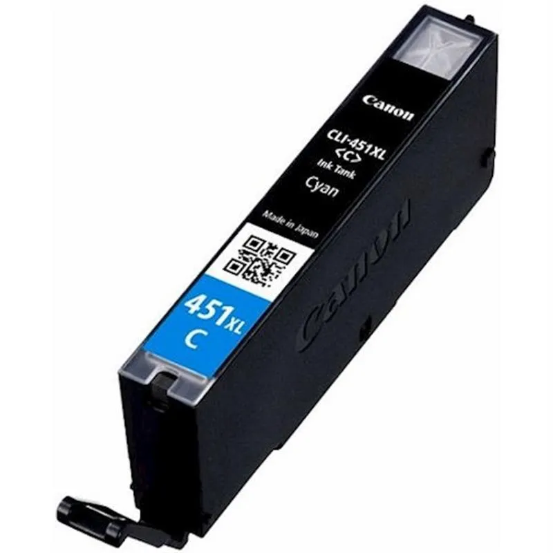 Картридж CANON (CLI-451XL) iP7240/MG5240/MG5540/MG6340/MG6440/MG7140/MX924 (6473B001) Cyan - мініатюра 2