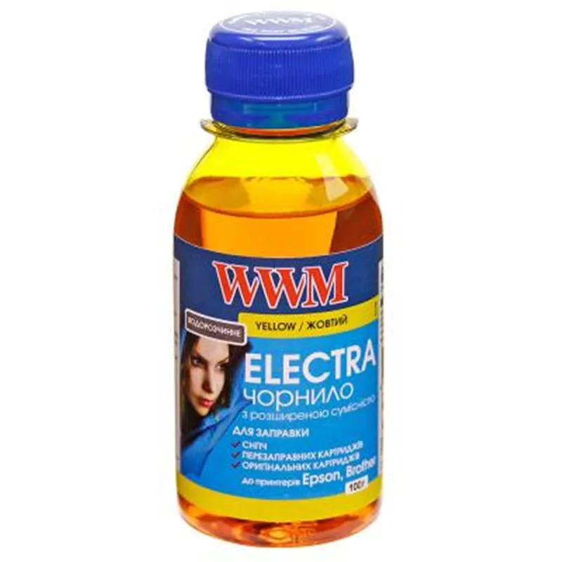 Чорнило WWM Epson Universal Electra Yellow (EU/Y-2) 100г - зображення 1