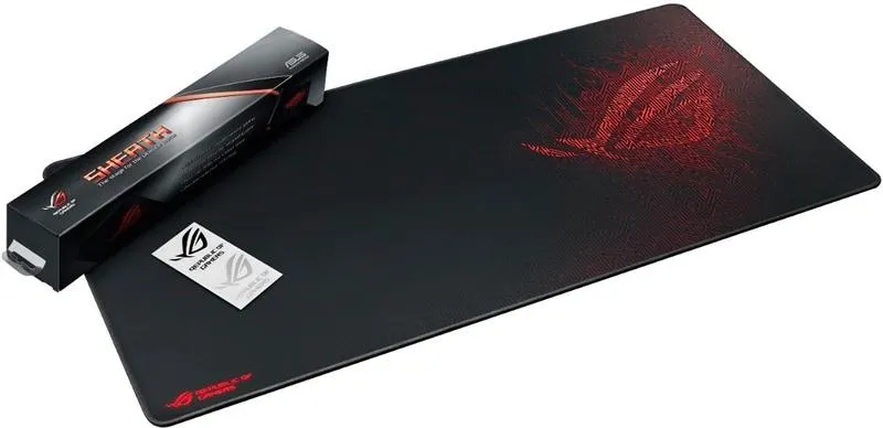 Ігрова поверхня Asus ROG Sheath XL Black/Red (90MP00K1-B0UA00) - мініатюра 3