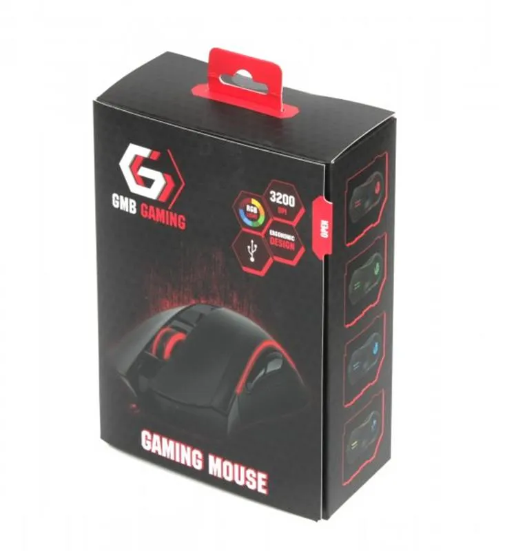 Миша Gembird MUSG-301 Black - мініатюра 3