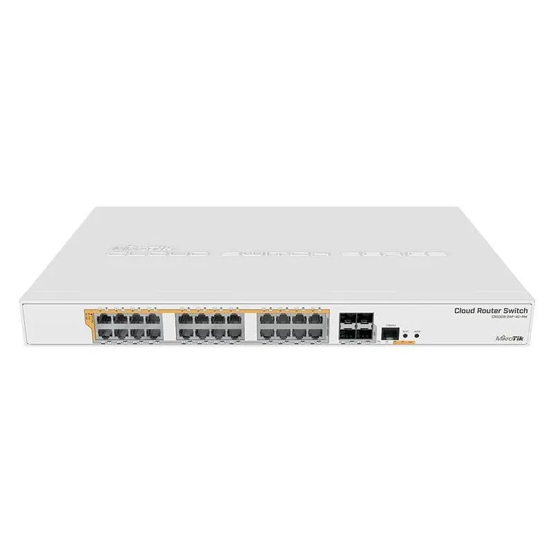 Комутатор MikroTik CRS328-24P-4S+RM - мініатюра 2