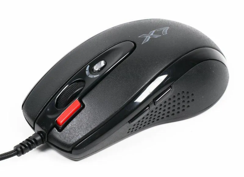 Миша A4Tech X-710BK Black USB + килимок A4Tech X7-200MP - мініатюра 2