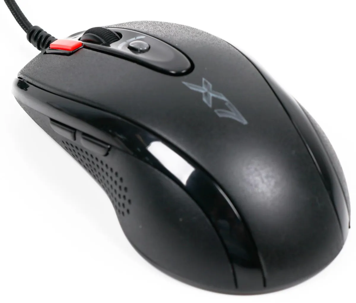 Миша A4Tech X-710BK Black USB + килимок A4Tech X7-200MP - мініатюра 5