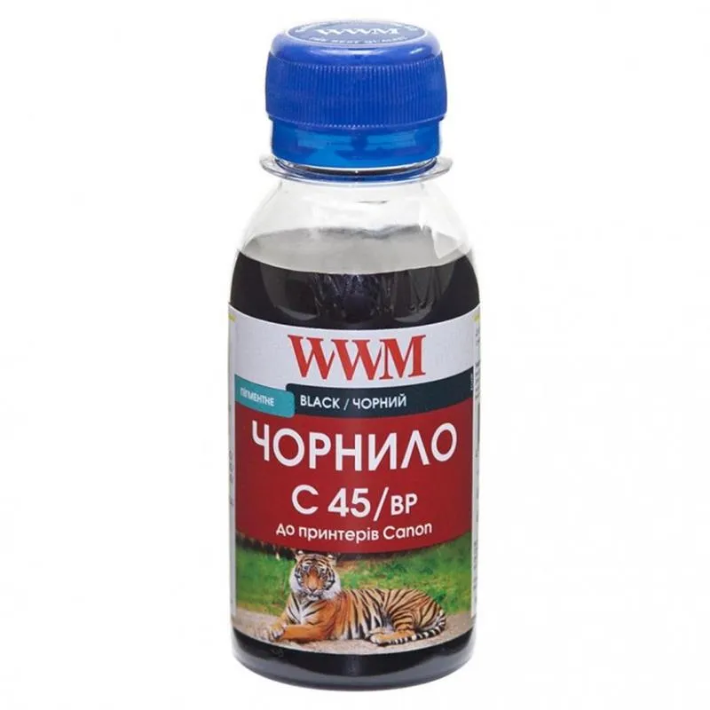 Чорнило WWM Canon PG-440/PG-445/PGI-450Bk (Black Pigment) (C45/BP-2) 100г - зображення 1