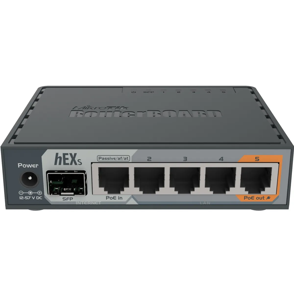 Маршрутизатор MikroTik RouterBOARD RB760iGS hEX S - мініатюра 4