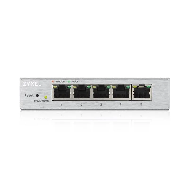 Комутатор ZYXEL GS1200-5 (GS1200-5-EU0101F) - мініатюра 3