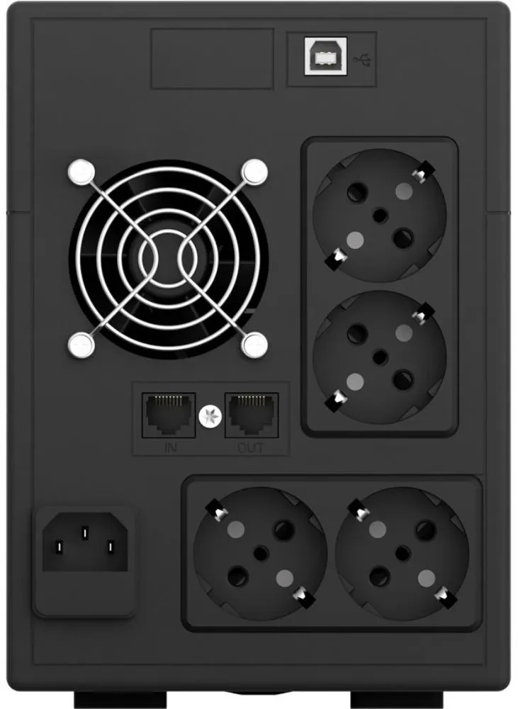 Джерело безперебійного живлення Njoy Cadu 1500 (UPCMTLS615HCAAZ01B) - мініатюра 3