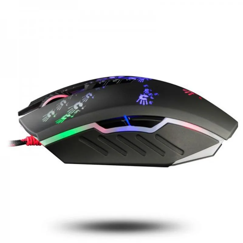 Миша Bloody A60A Black - мініатюра 2