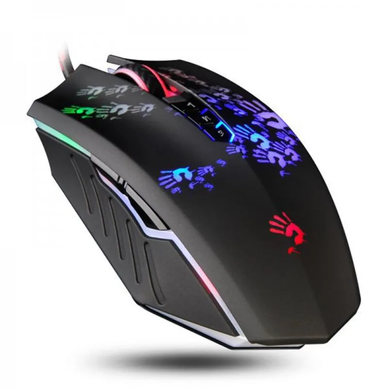 Миша Bloody A60A Black - мініатюра 4