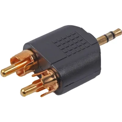 Перехідник Cablexpert 3.5mm to 2хRCA M (A-458) - мініатюра 2