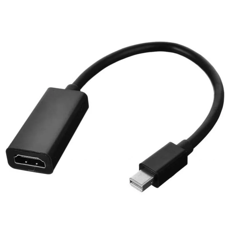Адаптер Atcom mini DisplayPort - HDMI (M/F), 0.1 м, Black (11042) - зображення 1