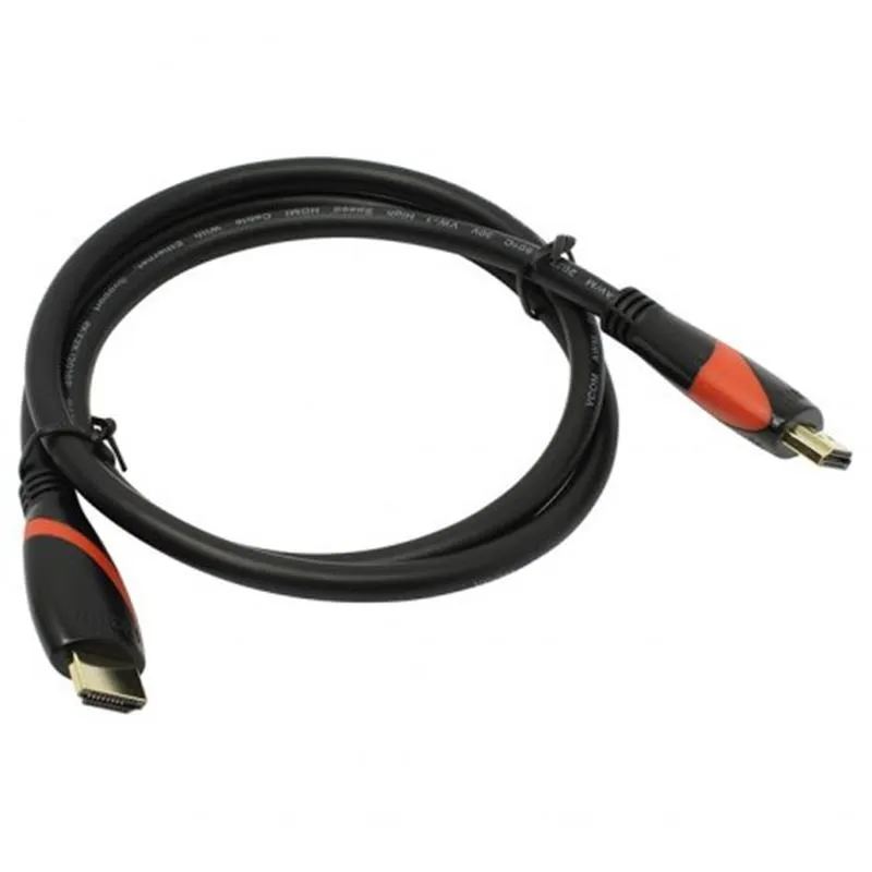 Кабель VCOM (CG525-R-1.0), HDMI-HDMI, v1.4, 1м, чорний - зображення 1