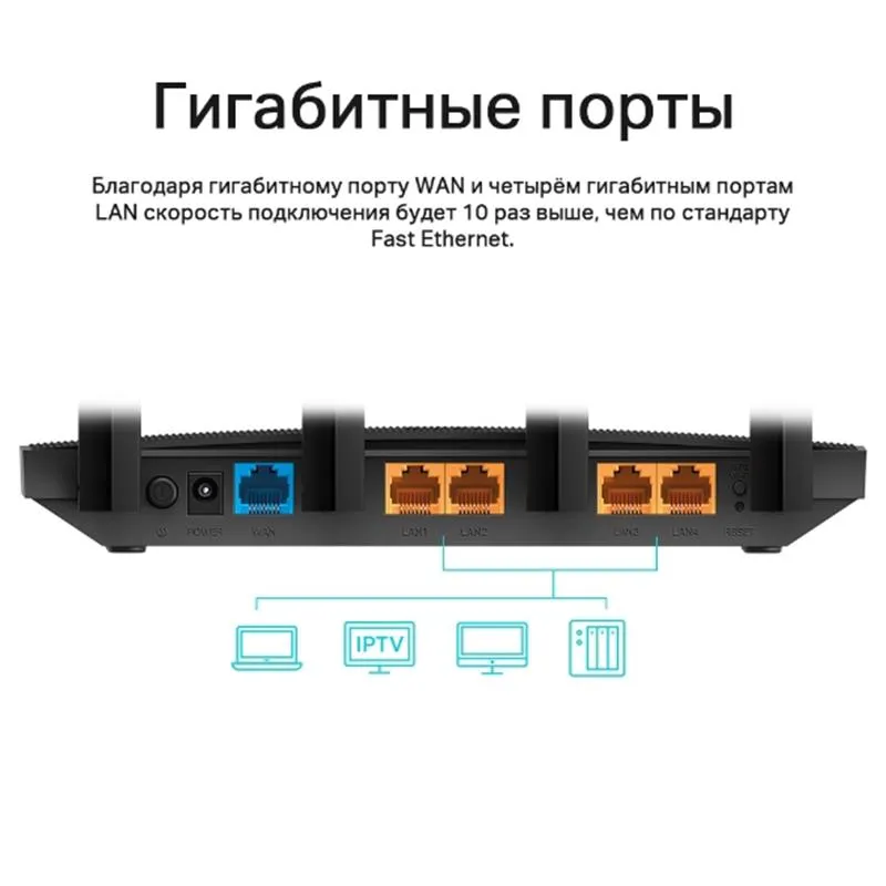 Бездротовий маршрутизатор TP-Link Archer C6 V4 - мініатюра 4
