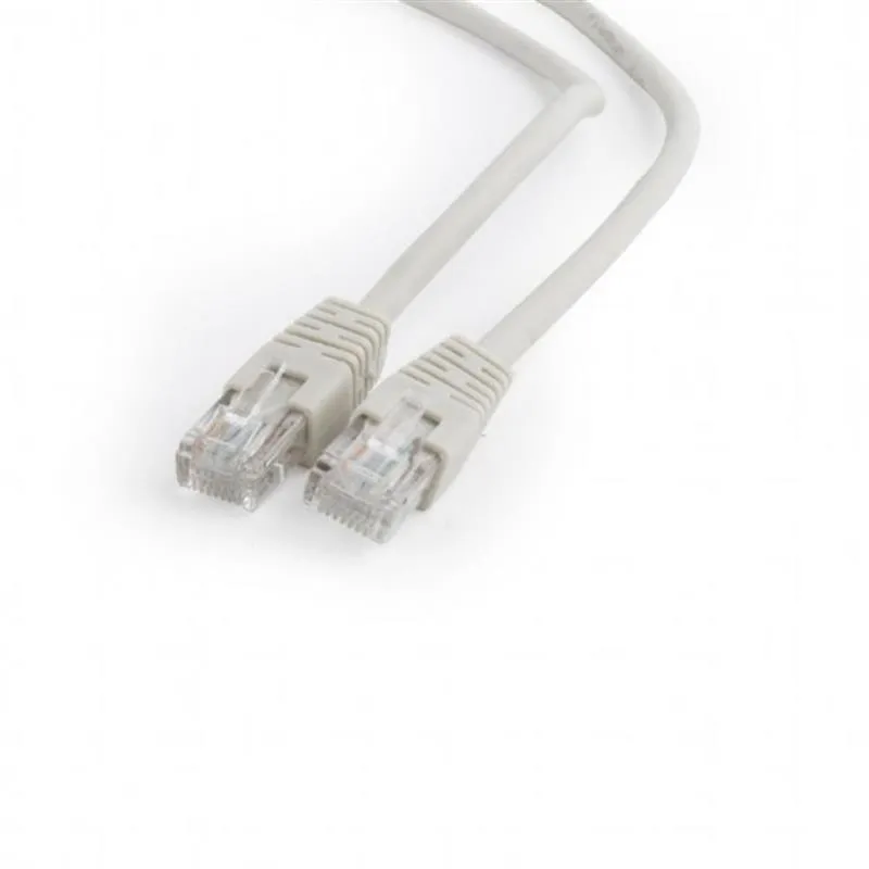 Патч-корд UTP Cablexpert (PP6U-20M) cat.6, литий, 50u штекер із клямкою, 20м, сірий - зображення 1