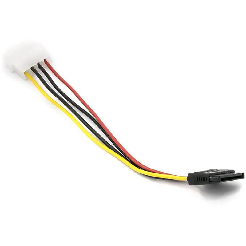 Кабель живлення PowerPlant (CA910953) Molex - SATA, 0.15 м - мініатюра 4