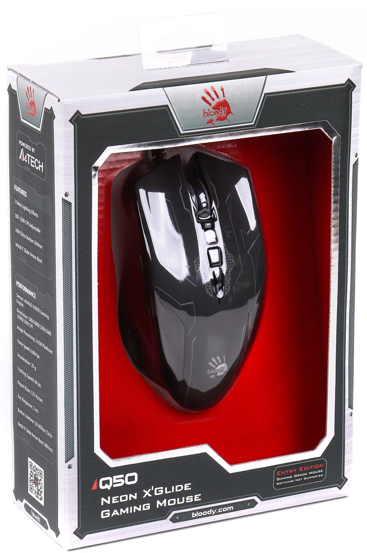 Миша Bloody Q50 Battlefield Black - мініатюра 4