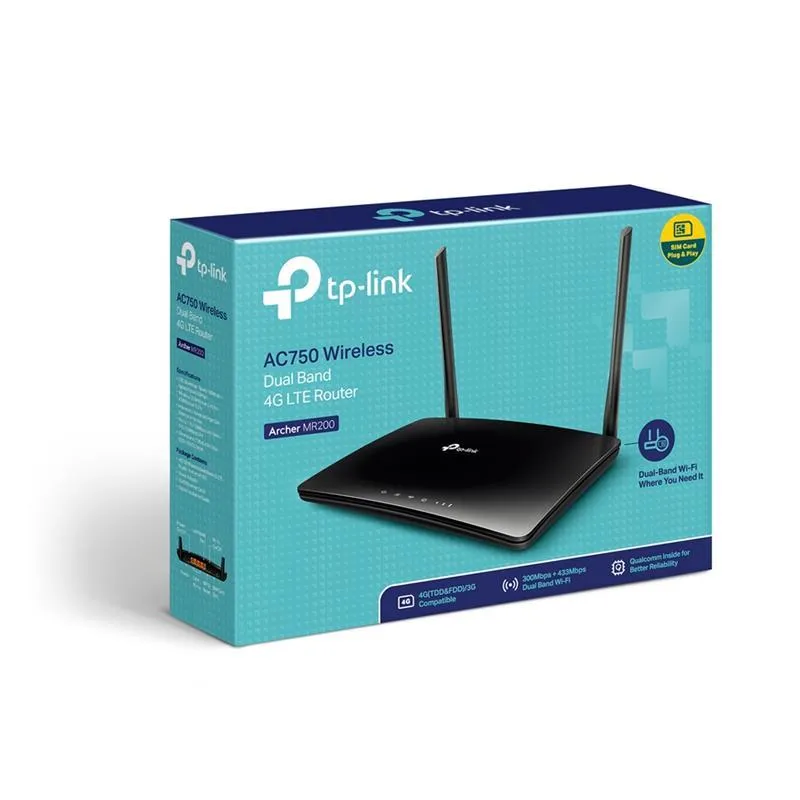 Бездротовий маршрутизатор TP-LINK Archer MR200 - мініатюра 7